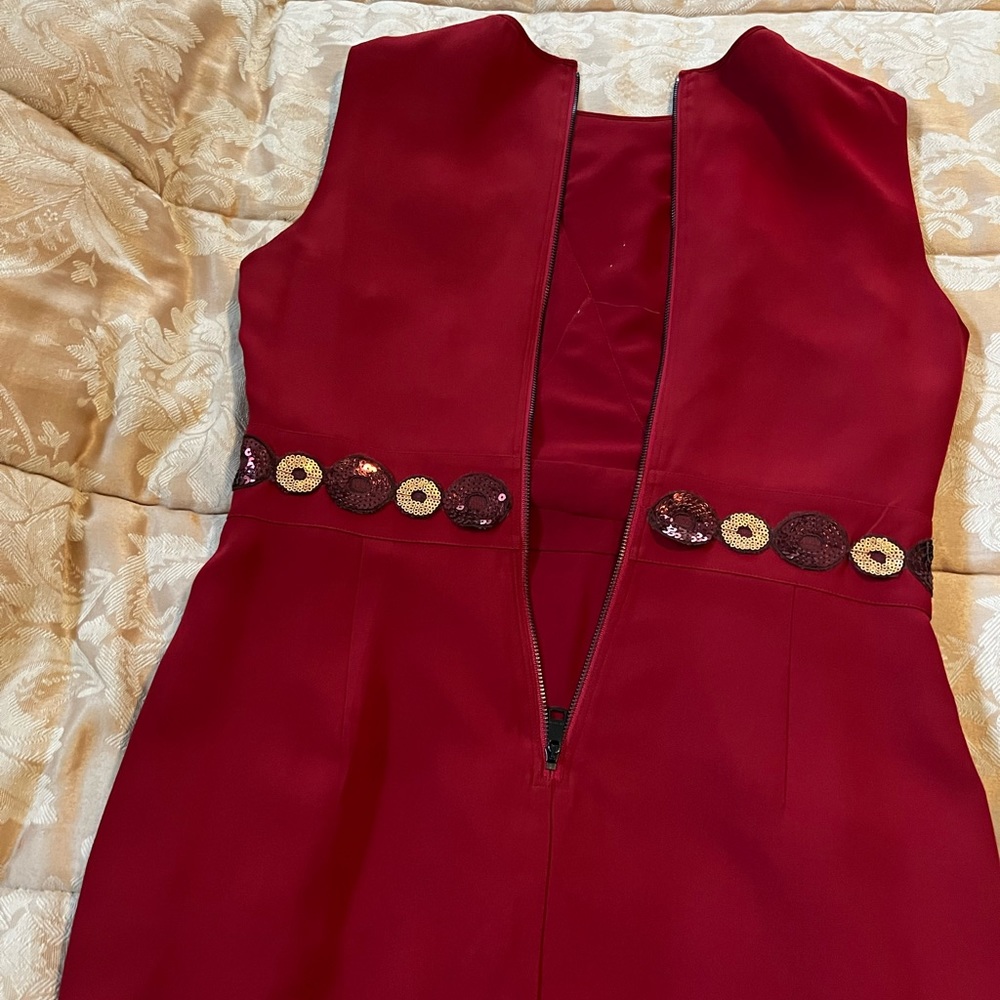 Burberry Red Dress